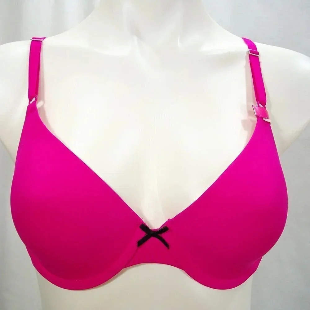 34c Maidenform Self Expressions T-Shirt Uw Bra Pink